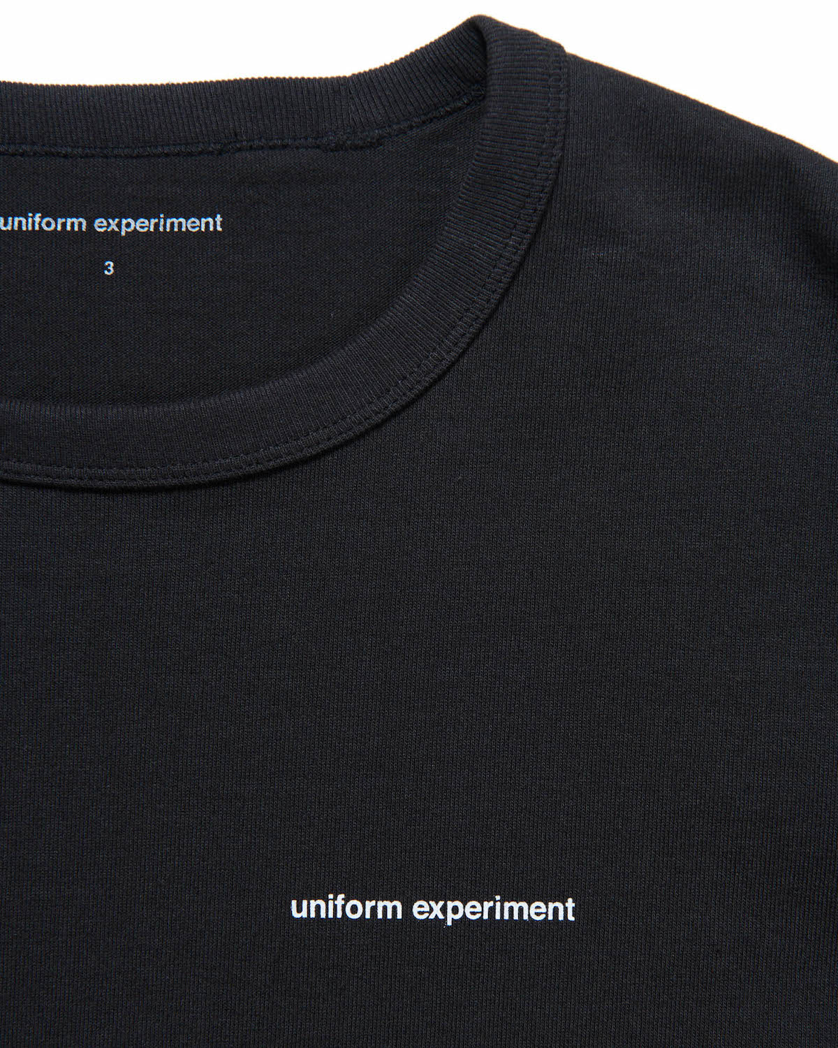 uniform experiment / WIDE TEE (Black)